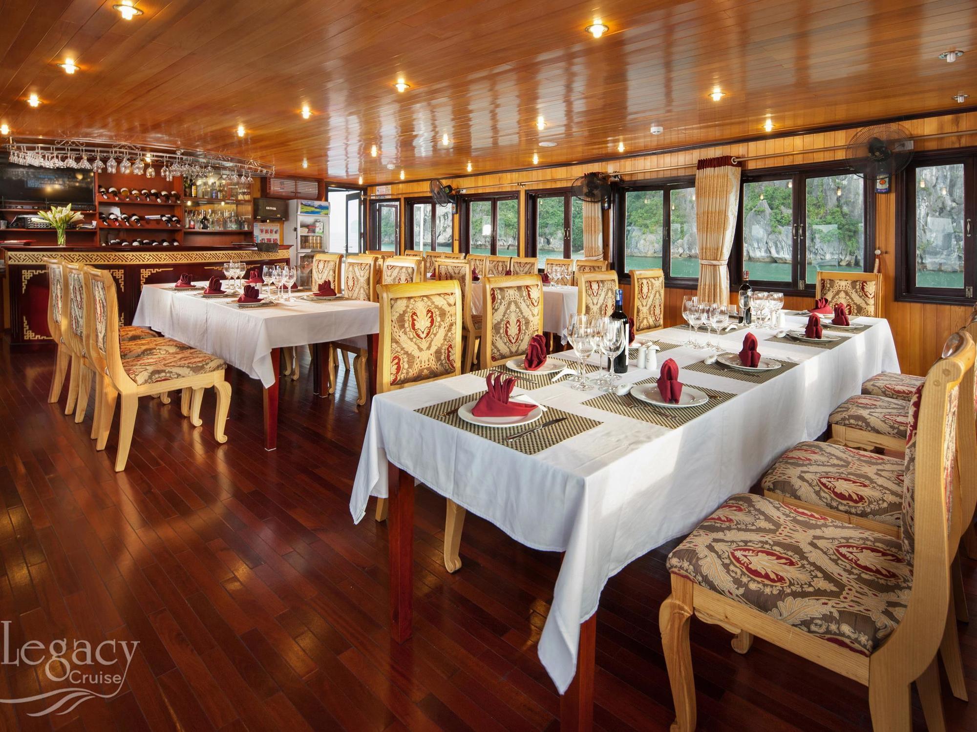 מלון הלונג Halong Legacy Cruise מראה חיצוני תמונה