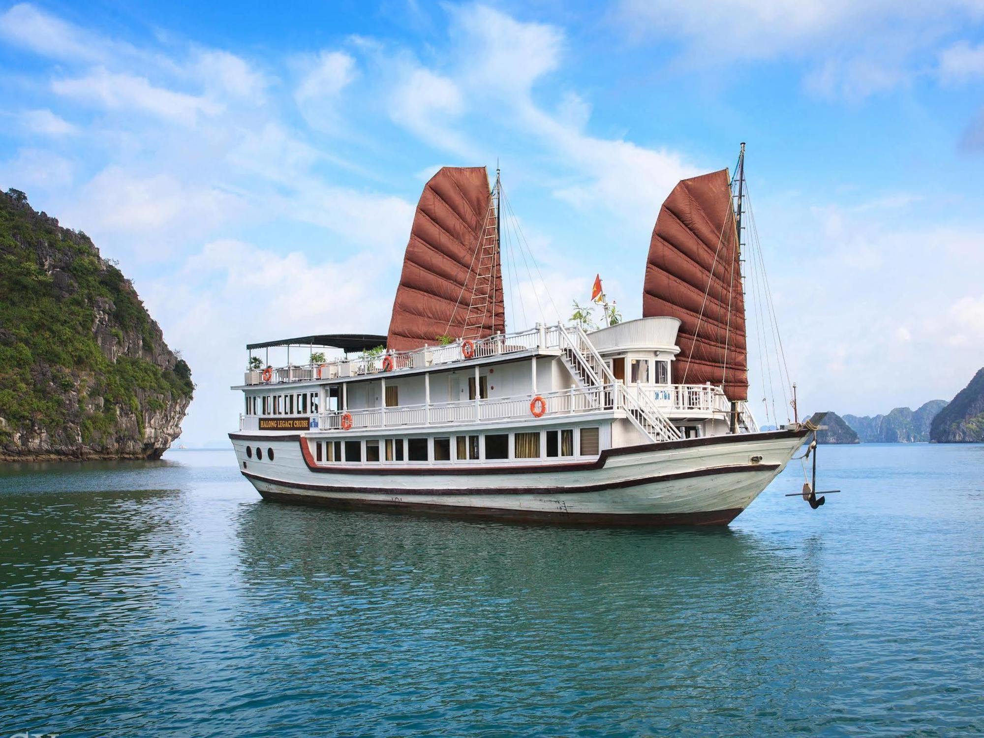 מלון הלונג Halong Legacy Cruise מראה חיצוני תמונה